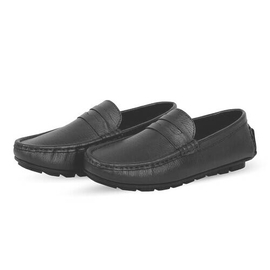 Black Driver Club Leather Loafer Men's SB-S125, Size: 39