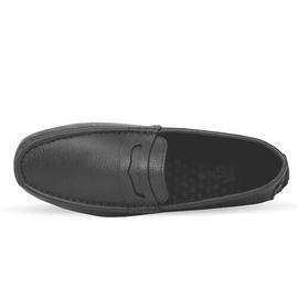 Black Driver Club Leather Loafer Men's SB-S125, Size: 39, 4 image