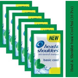 H&S  Basic Cool Shampoo 5 ML (Mini Pack)