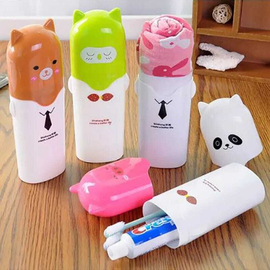Cute Cartoon Toothbrushes Holder, 5 image