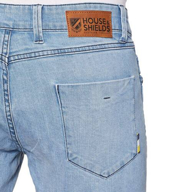 NZ-13030 Slim-fit Stretchable Denim Jeans Pant For Men - Light Blue, 5 image