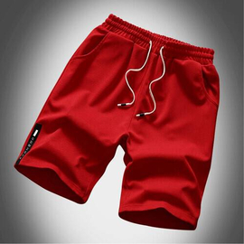 Red Trendy Short Pant For Men, Size: 30