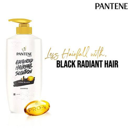 Pantene Advanced Hair Fall Solution Long Black Shampoo for Women 650 ml
