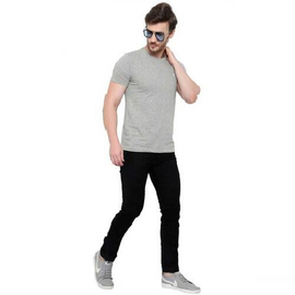 NZ-13018 Slim-fit Stretchable Denim Jeans Pant For Men - Dark Blue, 6 image