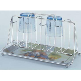 Chrome cup holder