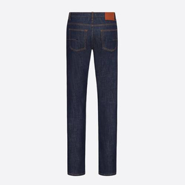NZ-13008 Slim-fit Stretchable Denim Jeans Pant For Men - Deep Black, 2 image