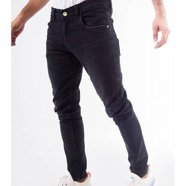 NZ-13010 Slim-fit Stretchable Denim Jeans Pant For Men - Light Blue