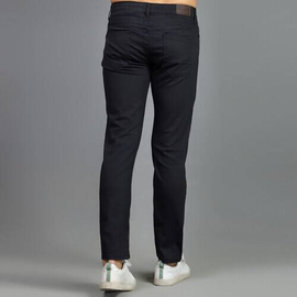 NZ-13004 Slim-fit Stretchable Denim Jeans Pant For Men - Light Blue, 2 image