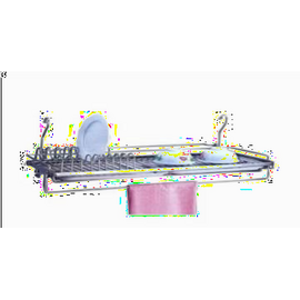 Chrome Bowl and plate holder