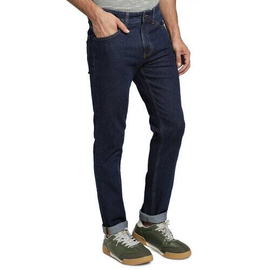 NZ-13074Slim-fit Stretchable Denim Jeans Pant For Men - Dark Blue, 5 image