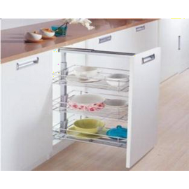 Stainless steel Triple Drawer Basket