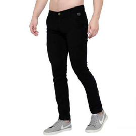 NZ-13018 Slim-fit Stretchable Denim Jeans Pant For Men - Dark Blue, 3 image
