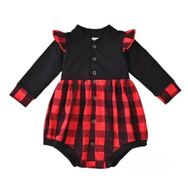 Black & Red Beautiful Baby Tops & Pant Dress, Baby Dress Size: 0-3 years