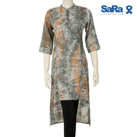 SaRa Ladies Ethnic mid length kurti (NWEW35B-MULTICOLOR)