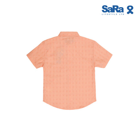 SaRa Boy Casual Shirt (BCS171FEB-Peach), 2 image