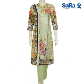 SaRa Ladies Ethnic 3 pcs (WLW101FB-SEA GREEN)