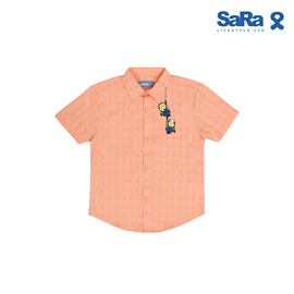 SaRa Boy Casual Shirt (BCS171FEB-Peach)