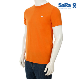 SaRa Men T-Shirt (MTS261YFH-Orange), 2 image