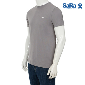 SaRa Men T-Shirt (MTS261YFI-Grey), 2 image
