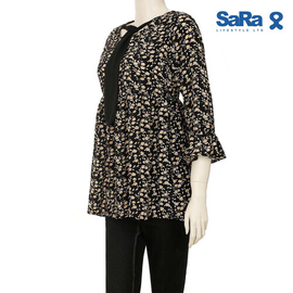 SaRa Ladies Fashion Tops (SRK33-Black), 2 image