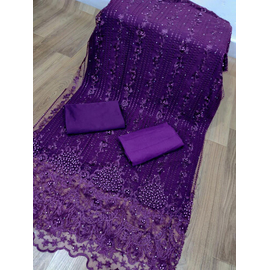 Party Dress Three Piece- Purple