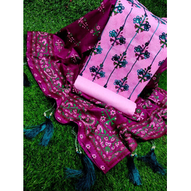 Skin print ari cotton dress - Pink & Majenda