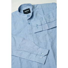 Fashionable Summer Shirt for men - Sky Blue, 3 image
