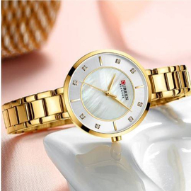 CURREN Ladies Watches Fashion Elegant Quartz Watch Women Dress Wrist Watch, 2 image