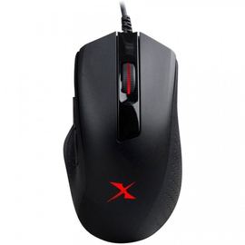A4 TECH BLOODY X5 MAX 12 RGB EFFECT 10000 CPI 4 MANUAL PERFORMANCE SWITCH BLACK USB ESPORTS GAMING MOUSE