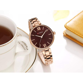 Curren  Stainless Steel Women's - Chocolate dial