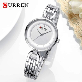 Curren  Stainless Steel Women's Watch- Silver