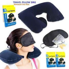 3 in 1 Travel Pillow Set