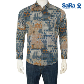 SaRa Mens Casual Shirt (MCS312FC-Printed)