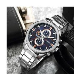 New Arrivals Curren 8274 Luxury Men Wrist Watch Alloy Strap Fashion Heavy Dial Male Business Quartz Classic Brand Watch, 2 image