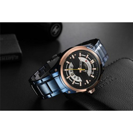 CURREN 8319 Luxury Brand Analog Sports Wrist Watch Display Date Men's Quartz Watch Business Watch, 3 image
