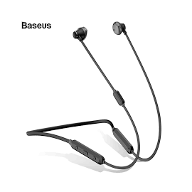 Baseus Encok Necklace Wireless Earphone S11A Black, 3 image