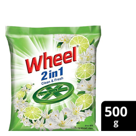 Wheel Pwdr Clean&Frsh Jup2 500g