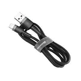 Baseus cafule Cable USB For lightning 1.5A 2M Gray+Black, 3 image