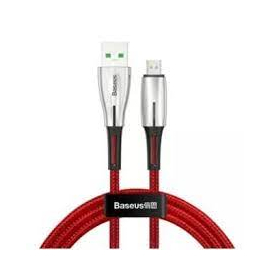 Baseus Waterdrop Cable USB For Micro 4A 1m Red