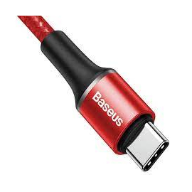 Baseus halo data cable Type-C PD2.0 60W (20V 3A) 1m Red, 3 image