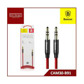 Baseus Yiven Audio Cable M30 1M Red+Black, 6 image