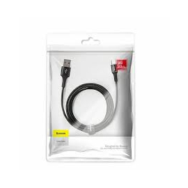 Baseus halo data cable USB For Micro 2A 3m Black, 4 image