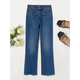 Mid Blue Bootcut for Women