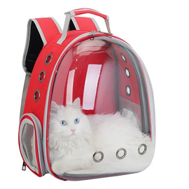 Cat Backpack Carrier (Red)