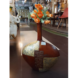 Beautiful Wooden Flower Vase