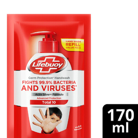 Lifebuoy Liquid Handwash Total Onl 170ml