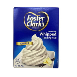 Foster Clark's Whipped Topping Mix 72g Pack- Vanilla