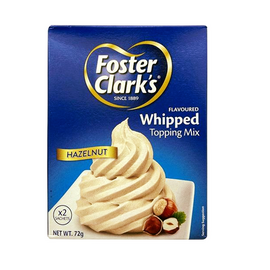 Foster Clark's Whipped Topping Mix 72g Pack-Hazelnut