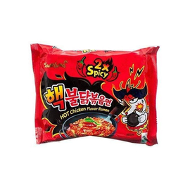 Samyang Buldak 2x Spicy Hot Chicken Flavor Ramen(single pack)-Black 140gm