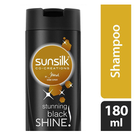 Sunsilk Shampoo Stunning Black Shine 180ml